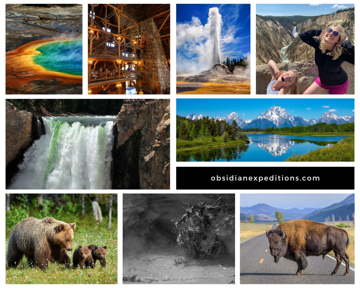 Two Day Tour of Yellowstone & Grand Teton National Parks