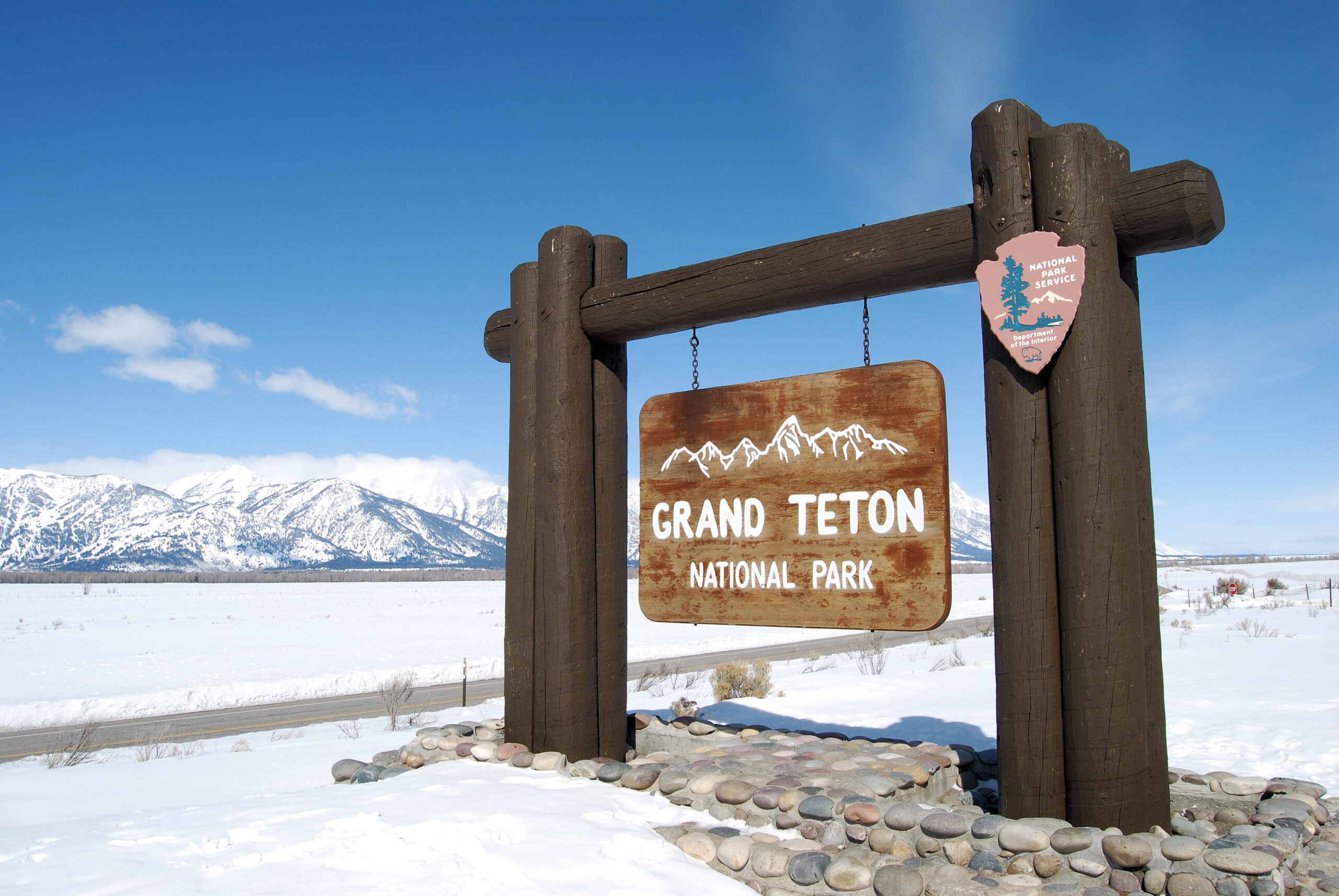 Grand Teton National Park Sign