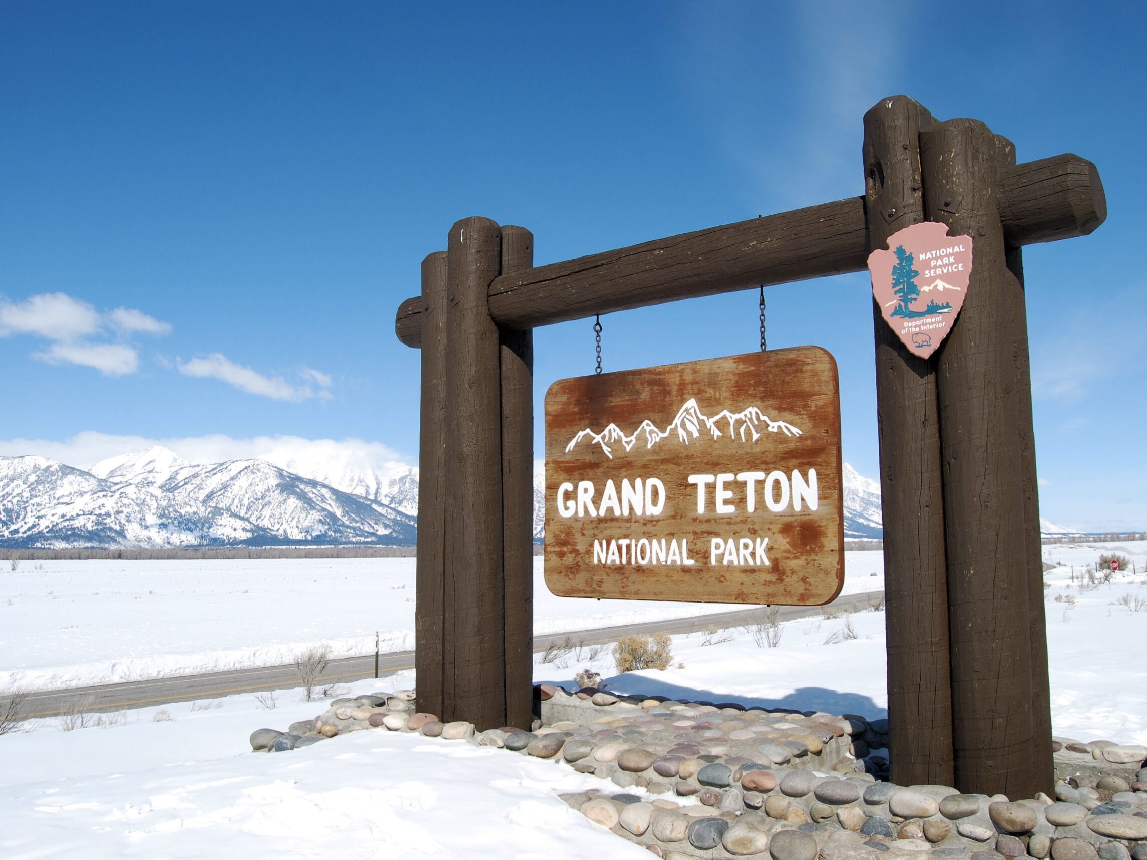 Grand Teton National Park Sign