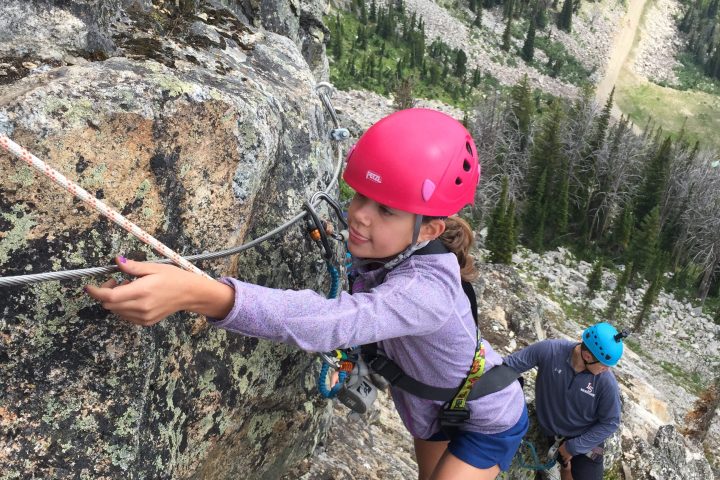Climbing the Via Ferrata
