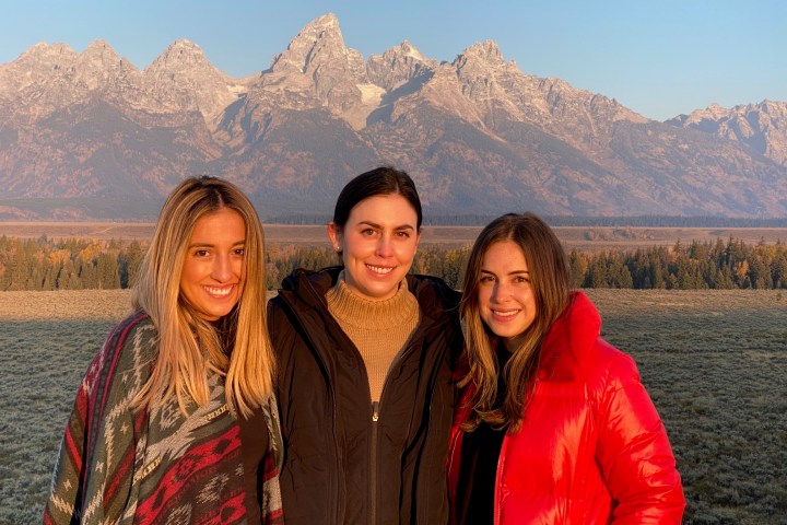 Tetons sunrise in the fall