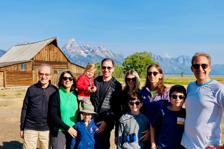 Moulton Barn at sunrise