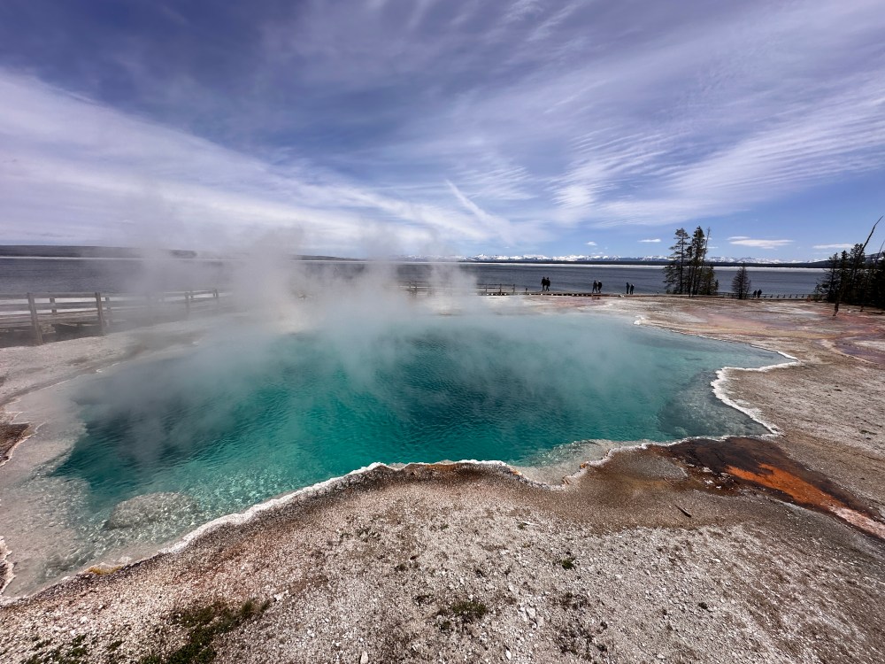 Hot Spring at West Thumb Geyser Basin