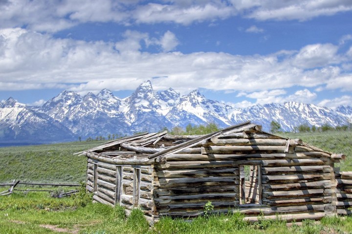 Cabin from the movie Shane