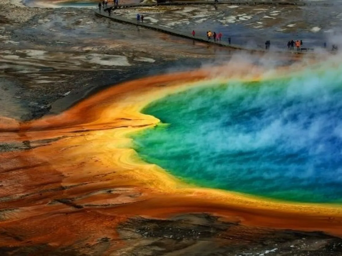 Grand Prismatic Hot Spring
