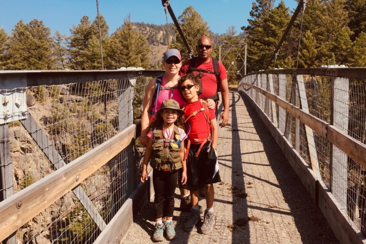 Guided Hike to Hellroaring Creek & Suspension Bridge