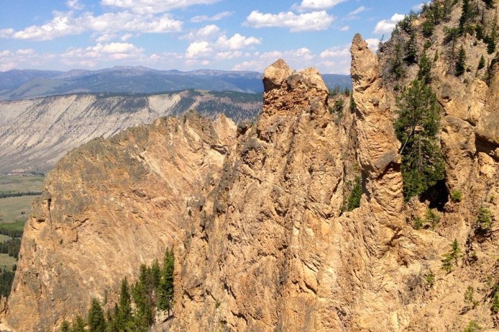 Cliffs near Bunsen Peak