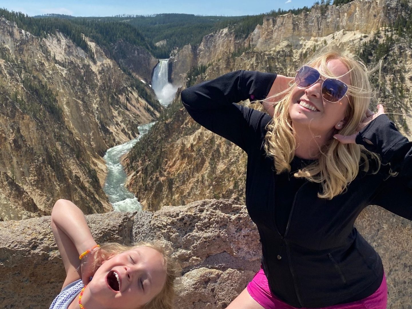 Having fun at Artist Point