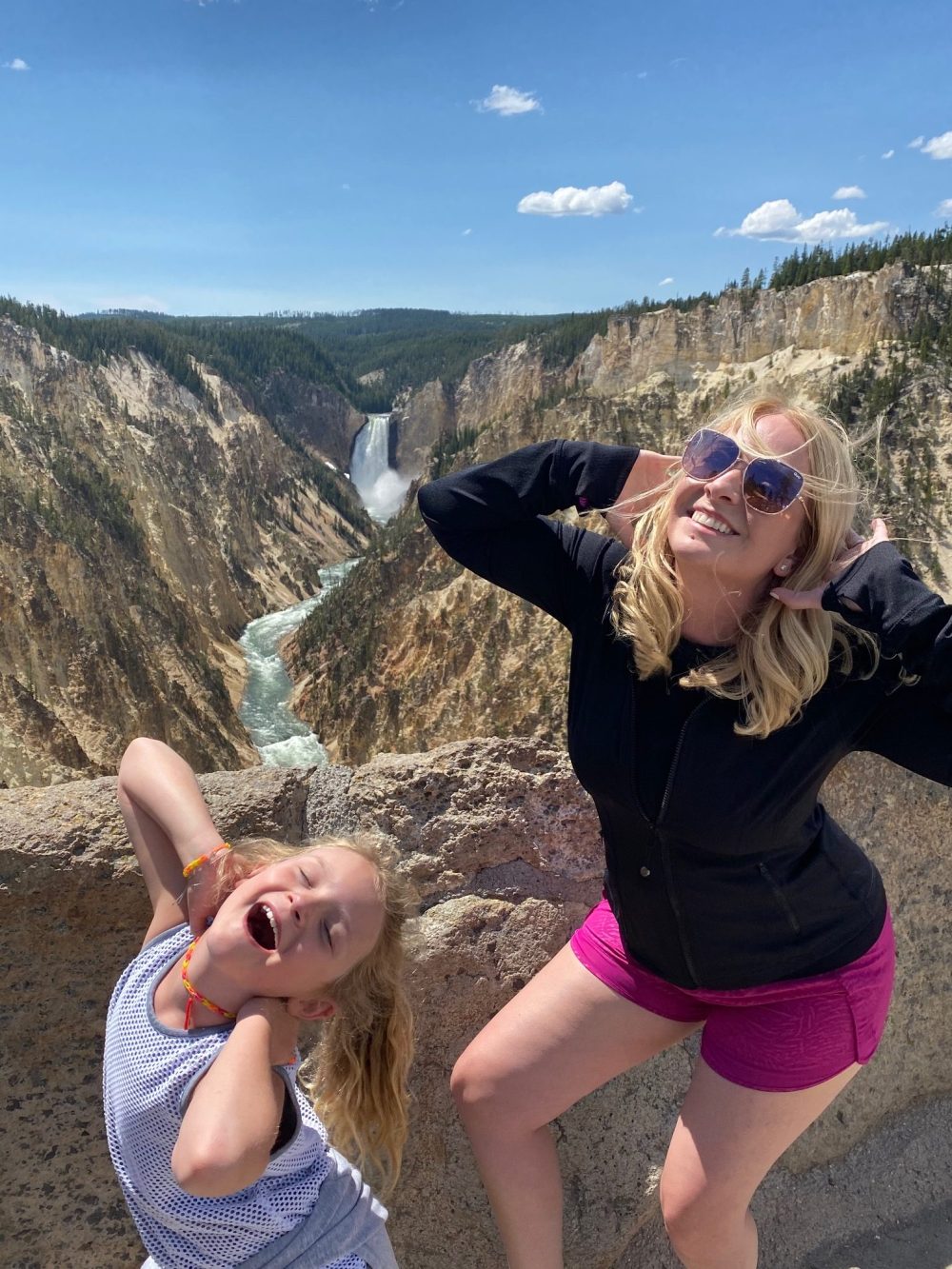 Having fun at Artist Point