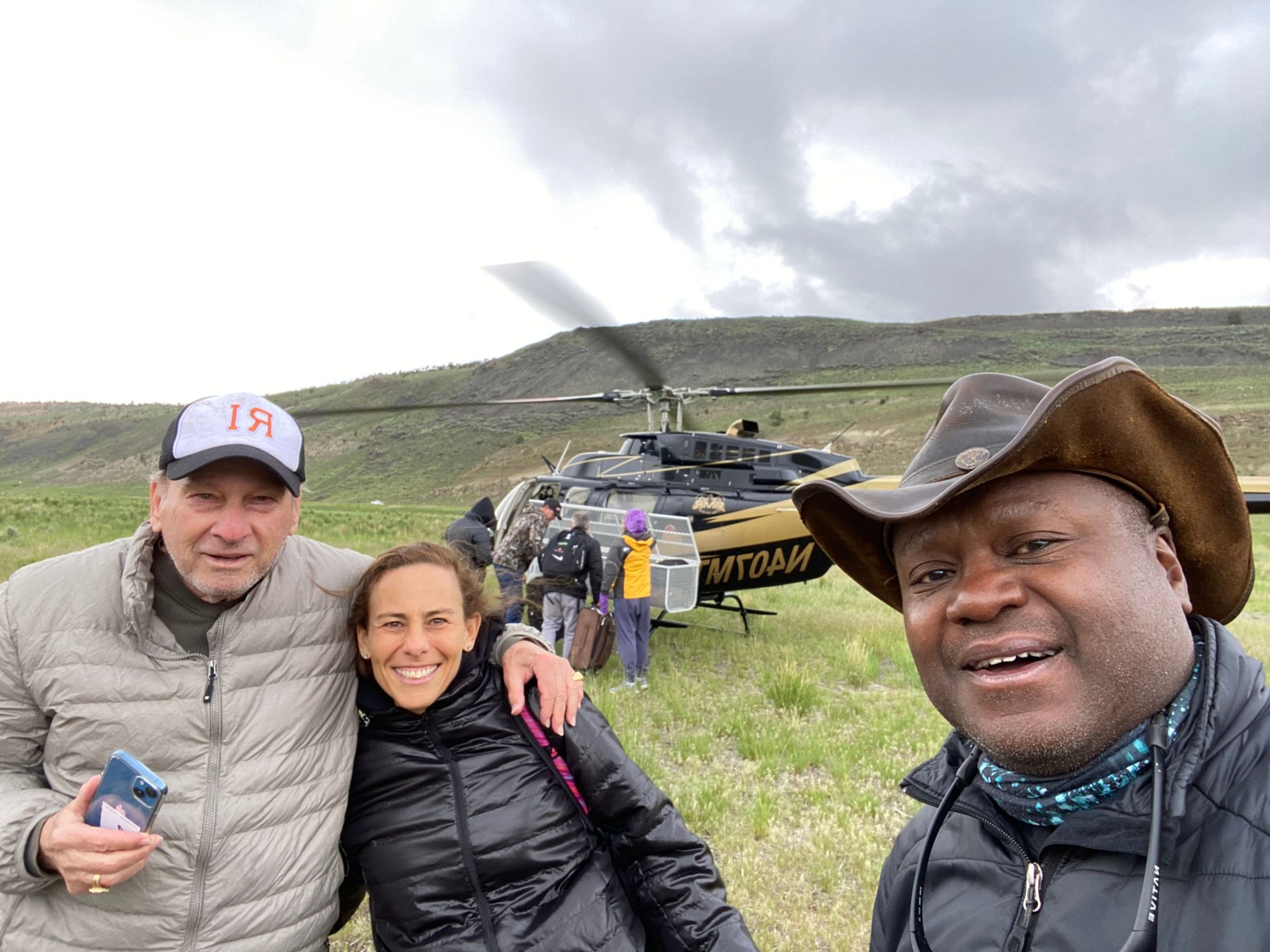 Helicopter evac from Gardiner, MT