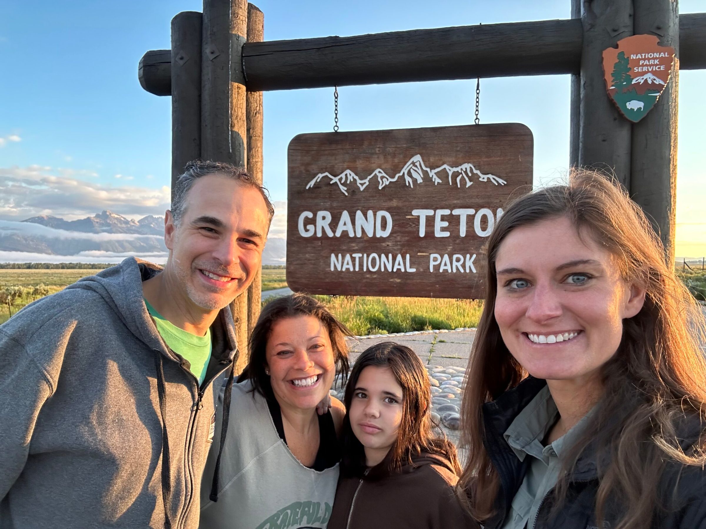 Grand Teton National Park Sign