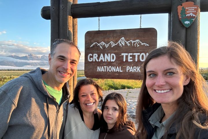 Grand Teton National Park Sign