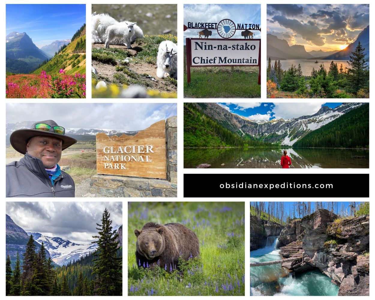 Glacier National Park Billboard